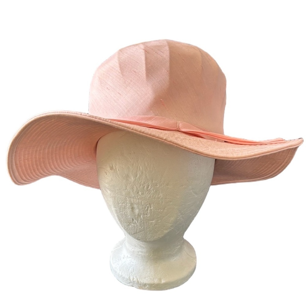 Vintage Wide Brim Hat – Blush Pink – Union Made USA
